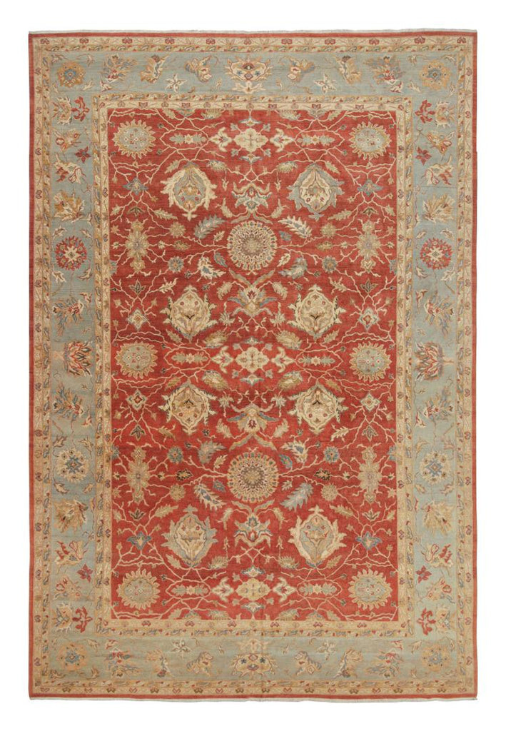 Oversized Oriental Rug, with Florals and Leafage Patterns