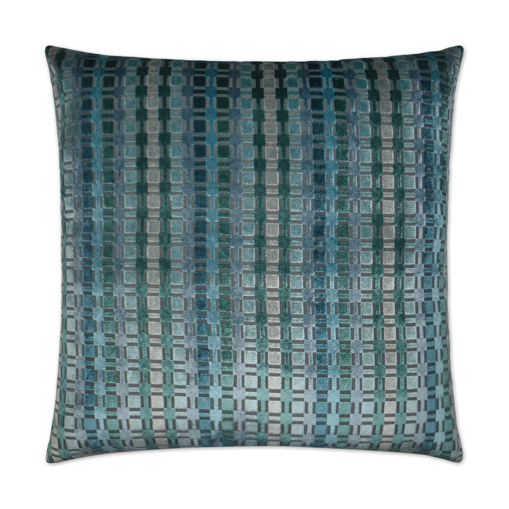 Times Square Pillow - Teal