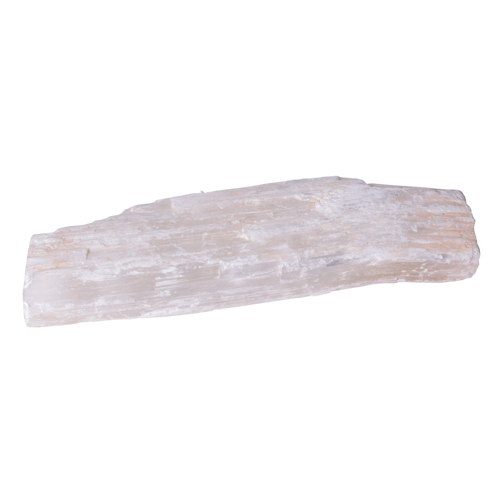 Selenite Fireplace Log