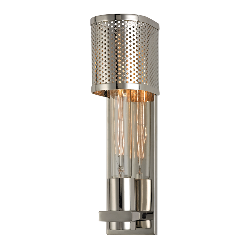 Meridian Wall Sconce - Polished Nickel