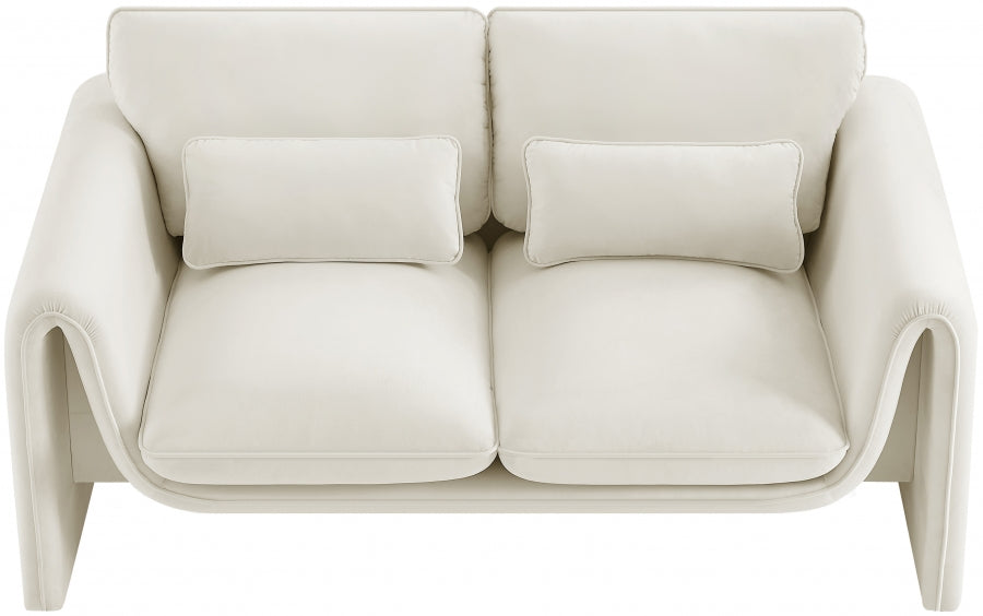 Sloan 64" Velvet Loveseat