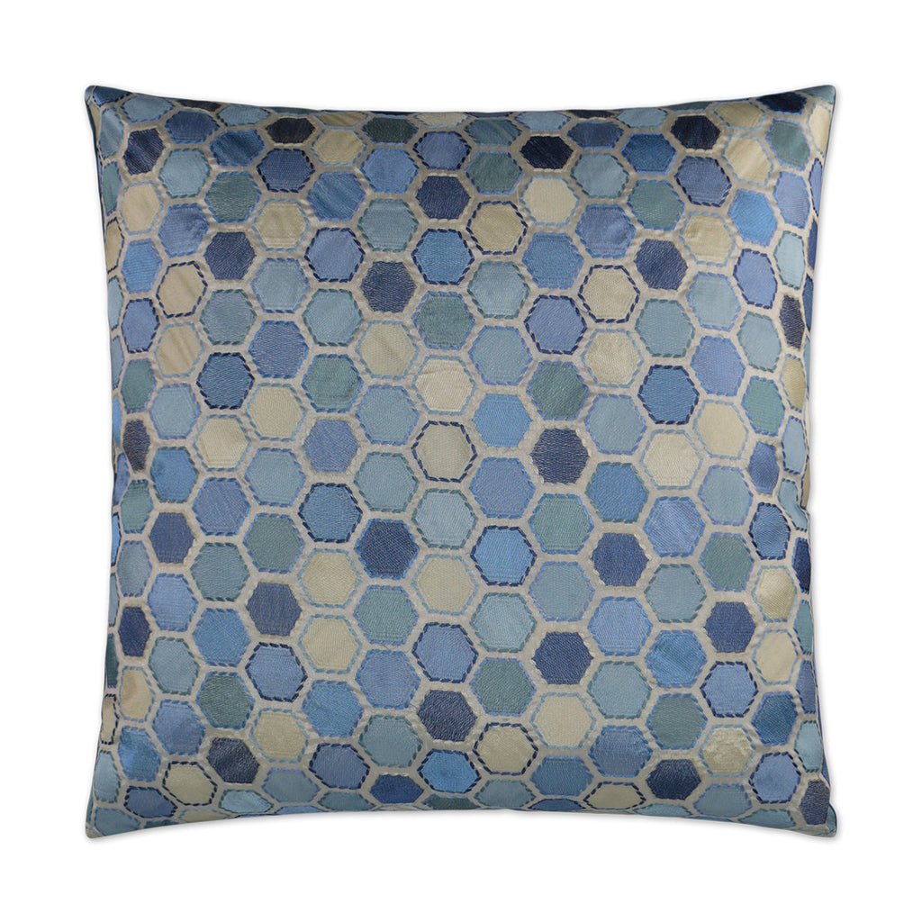 Gem Market Pillow - Porcelain