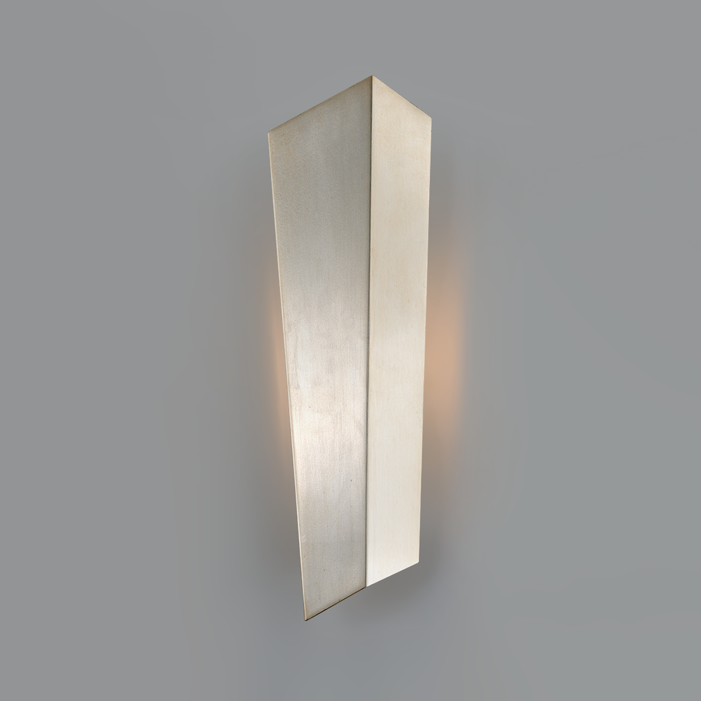 Vega Wall Sconce 21" - Silver Leaf