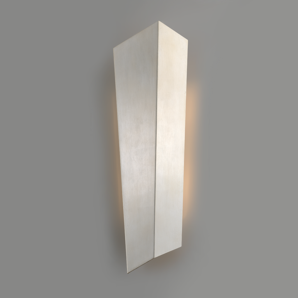 Vega Wall Sconce 26" - Silver Leaf