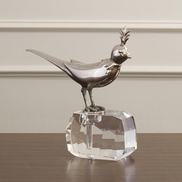 Bird on Crystal Rock : Bird on Crystal Rock (Nickel)