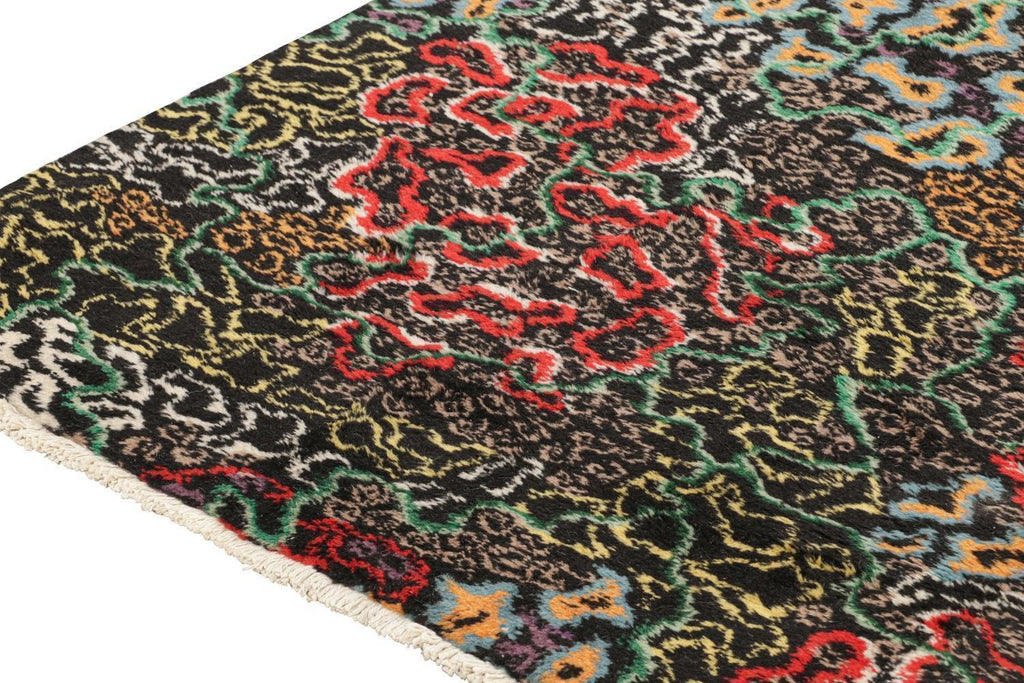 Vintage Signature Zeki Muren Rug With Abstract Patterns