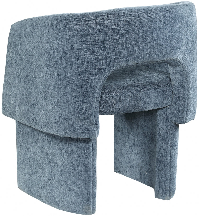 Emmet Chenille Fabric Dining Chair / Accent Chair