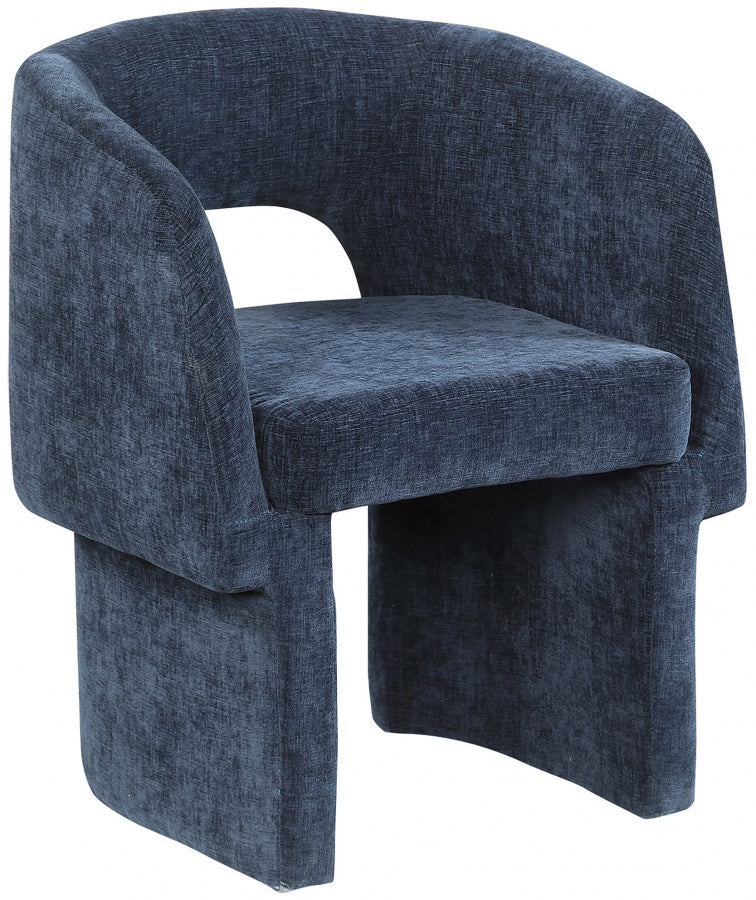 Emmet Chenille Fabric Dining Chair / Accent Chair