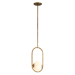 Everley Pendant 17" - Vintage Brass