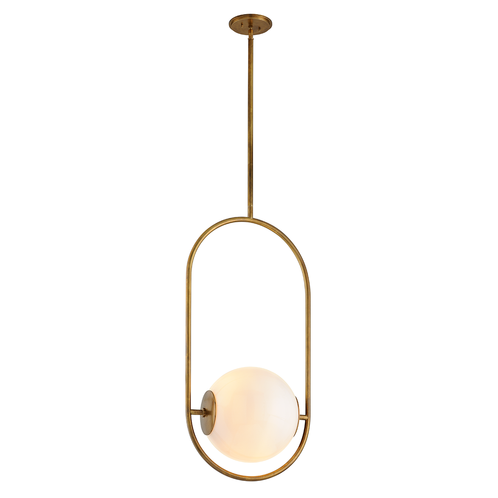 Everley Pendant 37" - Vintage Brass