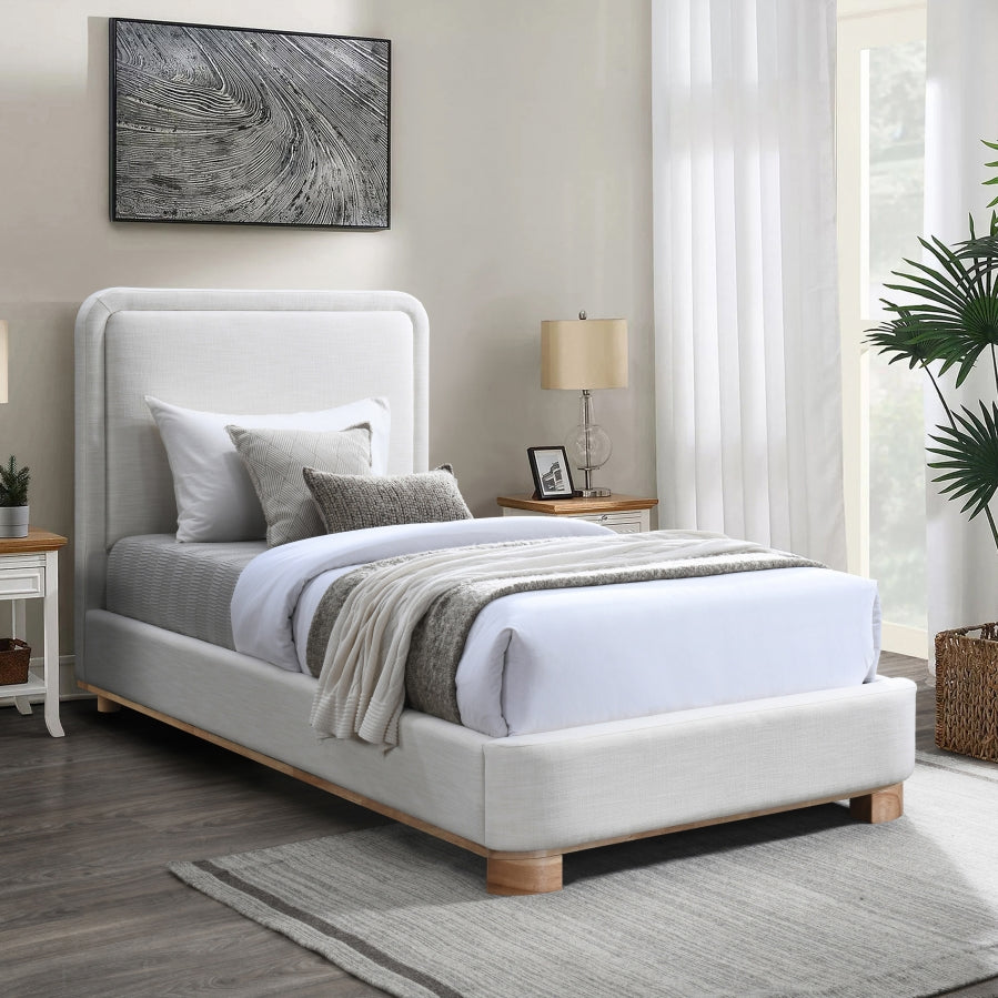 Nolita Linen Textured Fabric Twin Bed