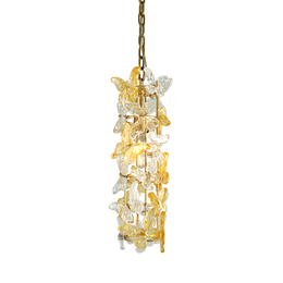 Milan Pendant 5" - Gold Leaf