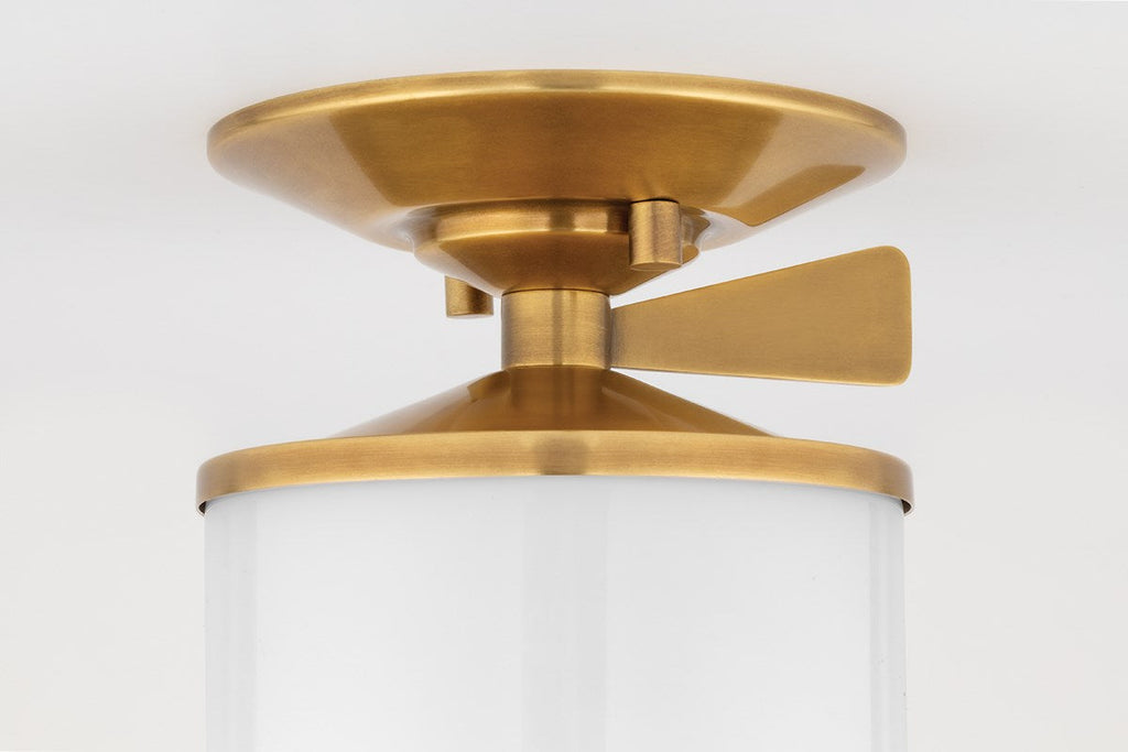 Audrey Semi Flush 9" - Old Bronze