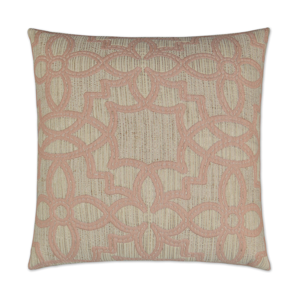 Arabesque Pillow - Blush