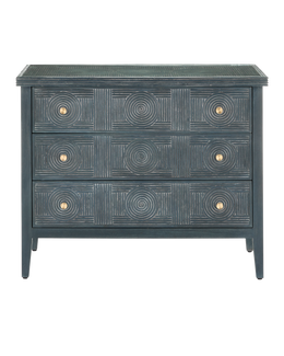 Santos Vintage Navy Large Chest