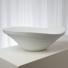 Terrace Bowl, Matte White