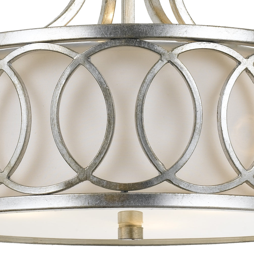 Libby Langdon Graham 3 Light Semi Flush