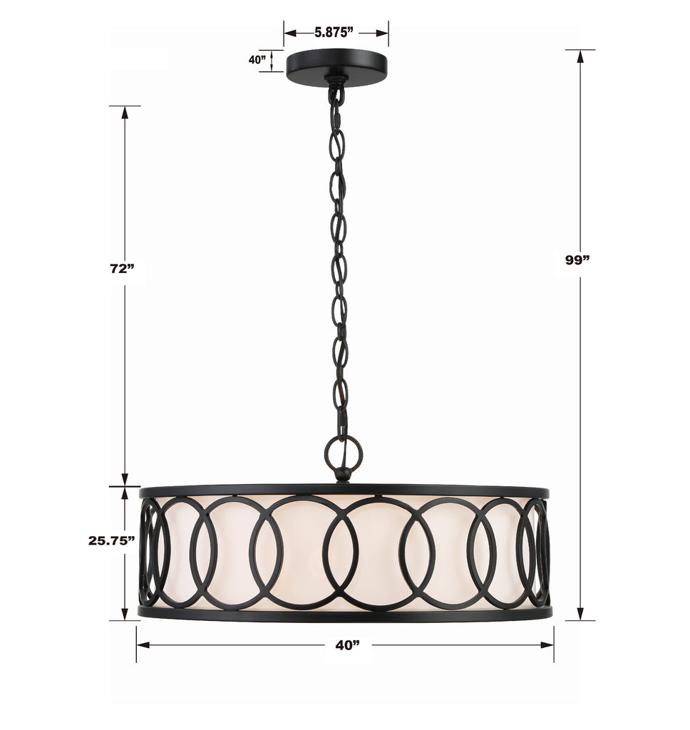 Libby Langdon Grayson 1 Light Mini Pendant