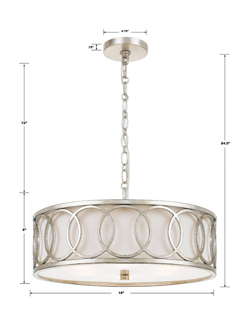 Libby Langdon Graham 6 Light Chandelier