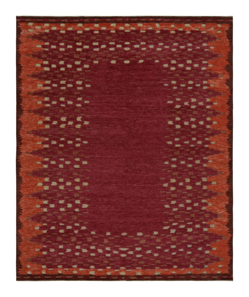 Scandinavian Custom Rug Design With Open Field