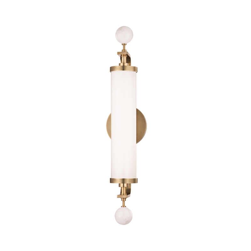 Royale Wall Sconce 22" - Aged Brass