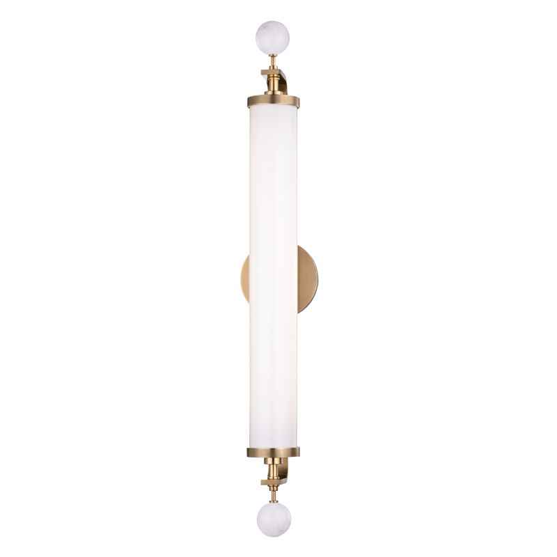 Royale Wall Sconce 39" - Aged Brass