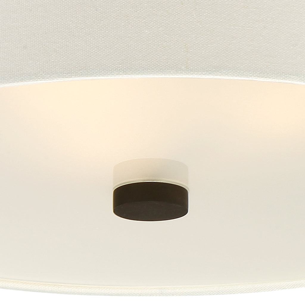 Libby Langdon Grayson 3 Light Flush