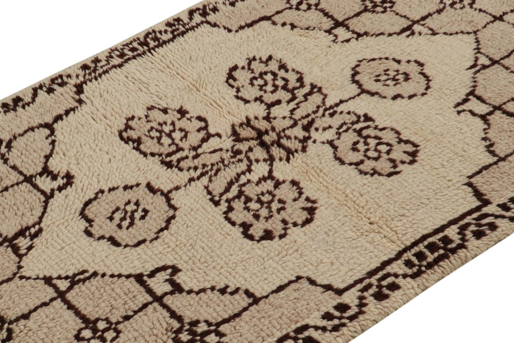 Vintage Tulu Runner Rug With Medallion And Geometric Patterns