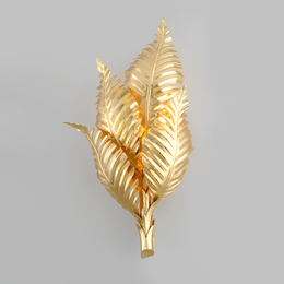 Tropicale Wall Sconce 26" - Gold Leaf