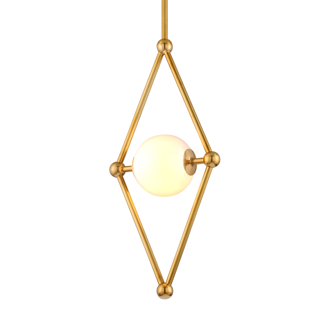 Bickley Pendant 25" - Vintage Brass