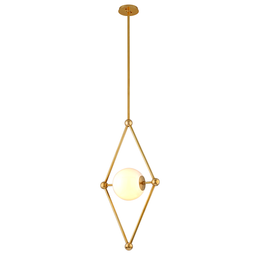 Bickley Pendant 42" - Vintage Brass