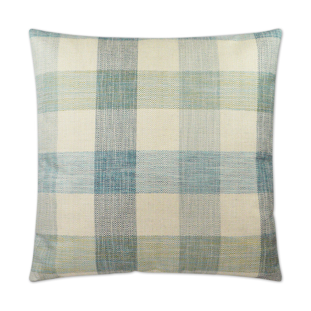 Plantation Pillow - Aqua