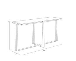 Cowell Console Table