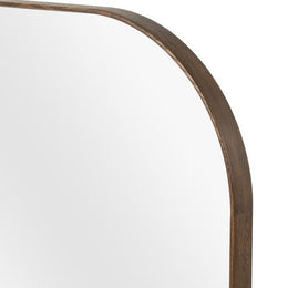 Bellvue Square Mirror-Spiced Oak