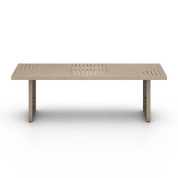 Avalon Outdoor Dining Table-96"-Brown