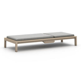 Sonoma Outdoor Chaise-Brown/Faye Ash