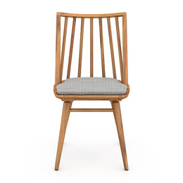 Sutter Dining Chair with Cushion-Faye Ash