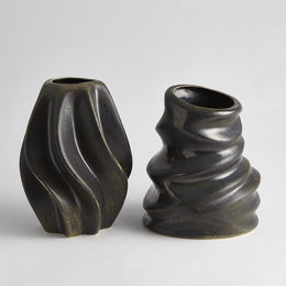 Twist Vase - Bronze