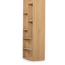 Margot Bookcase-Light Oak