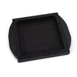 Tadeo Square Tray-Carbonized Black