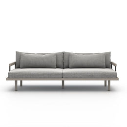 Nelson Outdoor Sofa-95"-Grey/Faye Ash