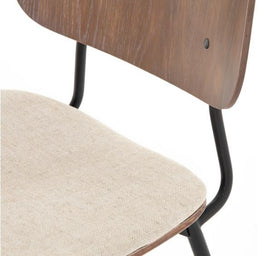 Jared Dining Chair-Acorn/Heavy Linen