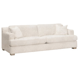 Dean 92" California Casual Sofa - LiveSmart Gellar-Linen, Natural Gray Oak