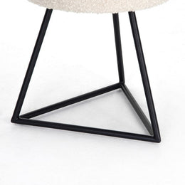 Frankie Accent Stool-Knoll Natural