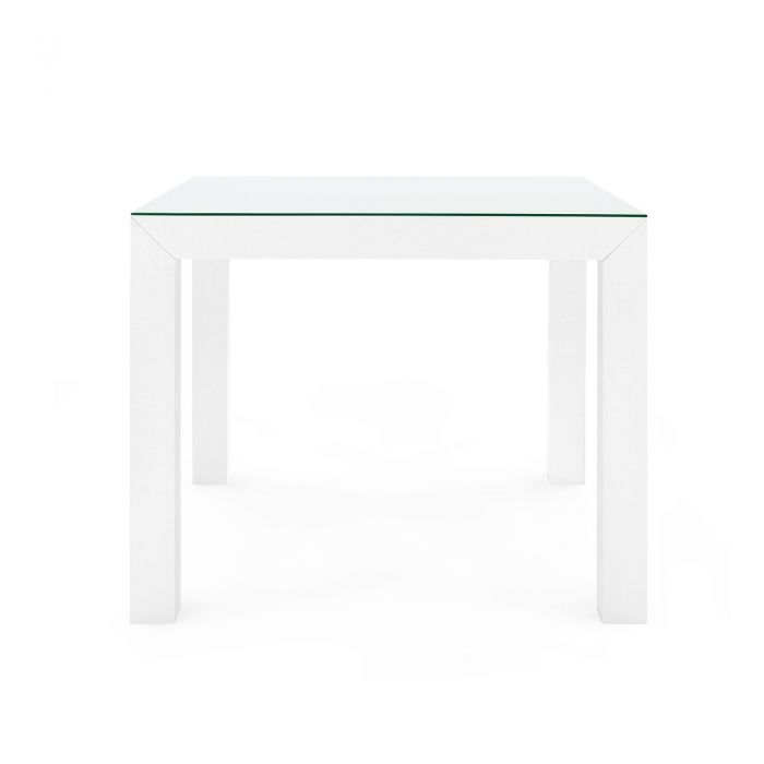 Valentina Game Table, Chiffon White