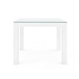 Valentina Game Table, Chiffon White