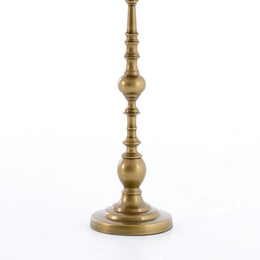 Calhoun End Table-Antique Brass