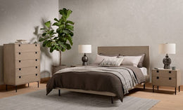 Carly Bed-Grey Wash Veneer-Queen