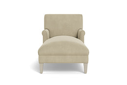 Tilman Chaise - Solid Ultrasuede - Natural
