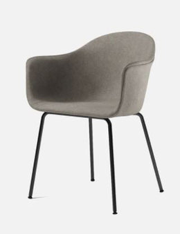 Harbour Dining Chair, Black Legs, Remix 2, 233 Seat